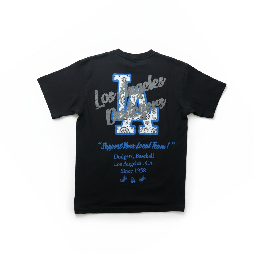 LA TEAM TEE — BLACK