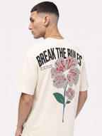 BREAK THE RULES TEE — WHITE