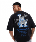 LA TEAM TEE — BLACK