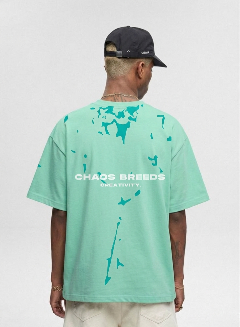 CHAOS BREEDS TEE — MINT