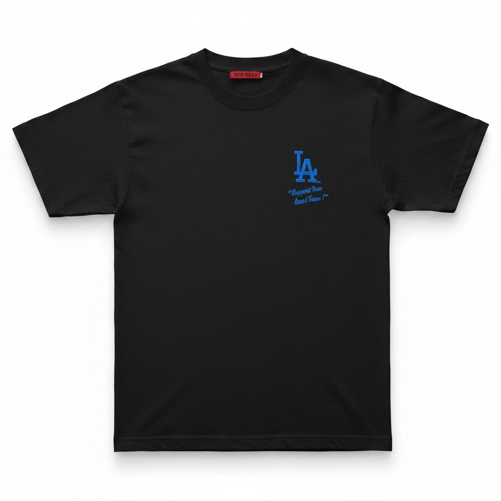 LA TEAM TEE — BLACK