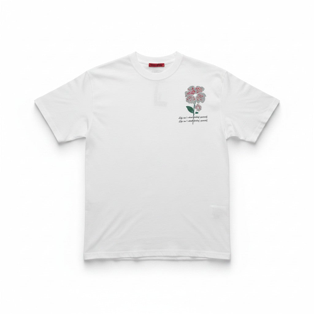 BREAK THE RULES TEE — WHITE