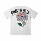 BREAK THE RULES TEE — WHITE